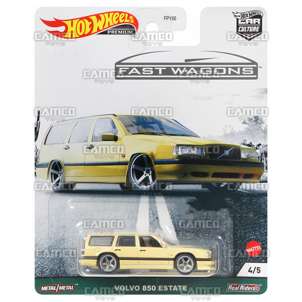 Volvo 850 Estate - 2021 Hot Wheels Car Culture Fast Wagons Case B Assortment FPY86-957B by Mattel